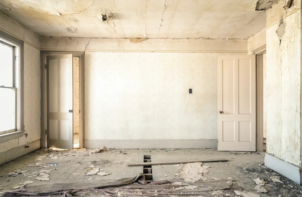 Waste disposal crew managing a cleanout project in Forestbrook